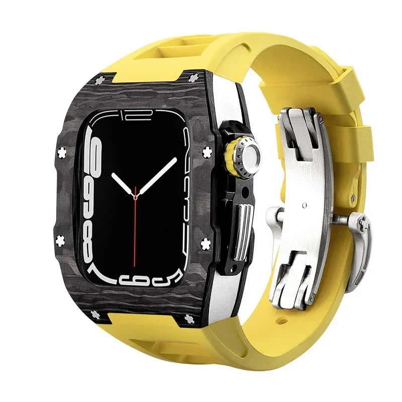 CarbonCrown® – Luxury Carbon Fiber Watch Case & DIY Stainless Steel Mod Kit