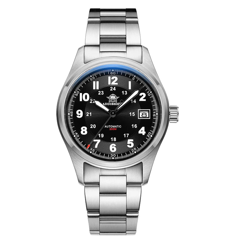 Nautronox® – Luxury Diver Automatic Watch for Men | NH35A Movement, Sapphire Glass, 200M Waterproof, Luminous Dial