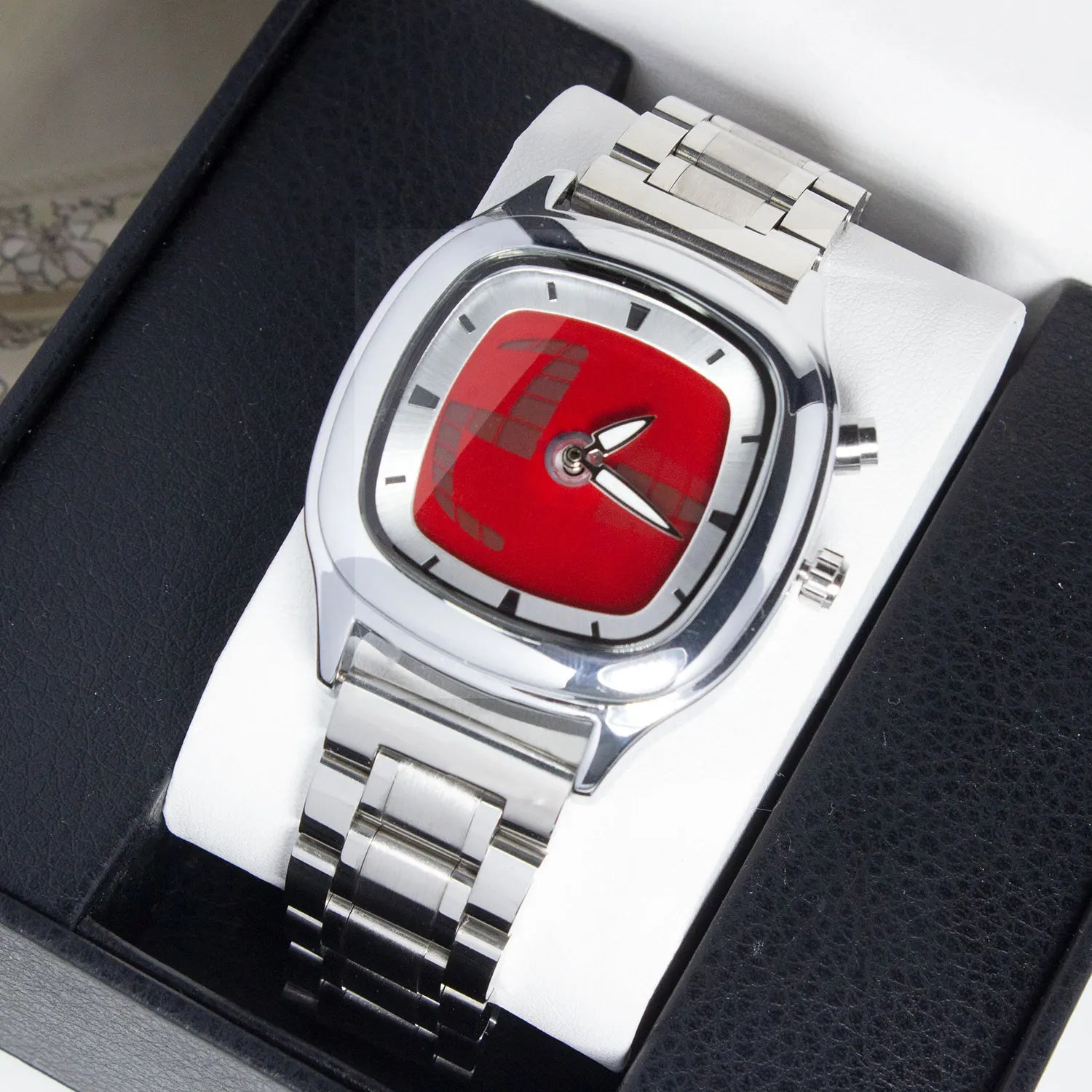 Neotrix® – Y2K Dual Display Quartz Watch for Men | Pointer + Digital, Luminous, Creative Fashion Style