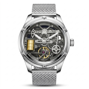 Silvian® – Men's Automatic Dress Watch | Miyota 8215, Sapphire Crystal, Leather Strap, 50m Waterproof