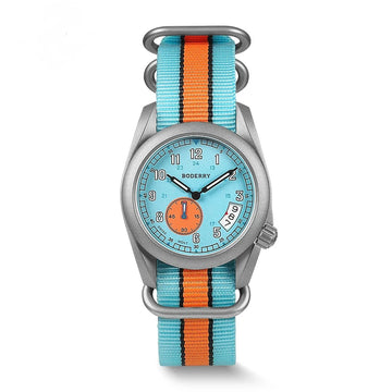 Tiravent® – Titanium Field Quartz Watch for Men | 38MM, Luminous Dial, 100M Waterproof, Military Sport Business Style