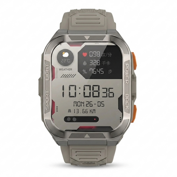 Trailcore® – Rugged Outdoor Smartwatch | GPS Positioning, 1.91" Display, 900mAh Battery, Built-in Flashlight