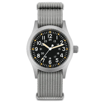Solvara® – Mistréno ML05 | 38mm Vintage Men’s Watch with VH31 Sweep Movement, Domed Sapphire & Luminous Details