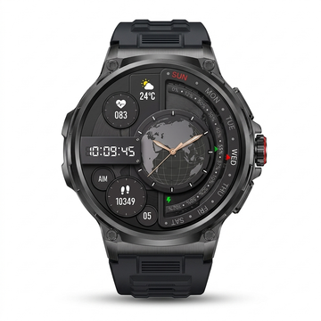 TechNavis® – Smartwatch for Men | GPS, 710mAh Long Battery, Bluetooth HD Call, Multi-Device Compatible